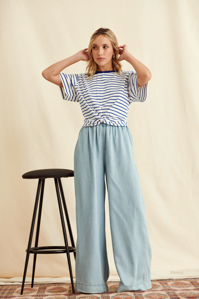 Pants Pietra Wide Blue