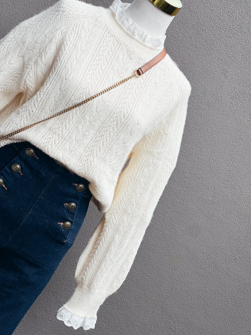 Maison Torrini Knit Ecru