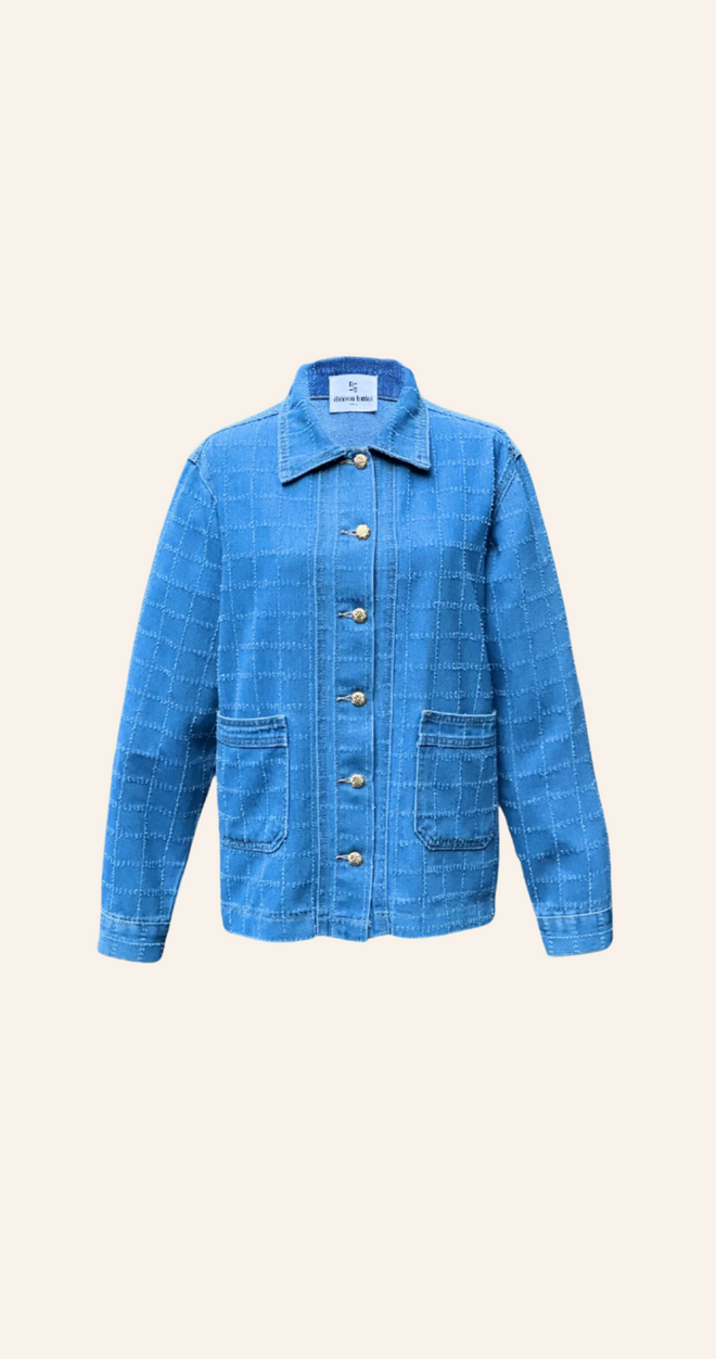 Denim Jacket Brune Blue