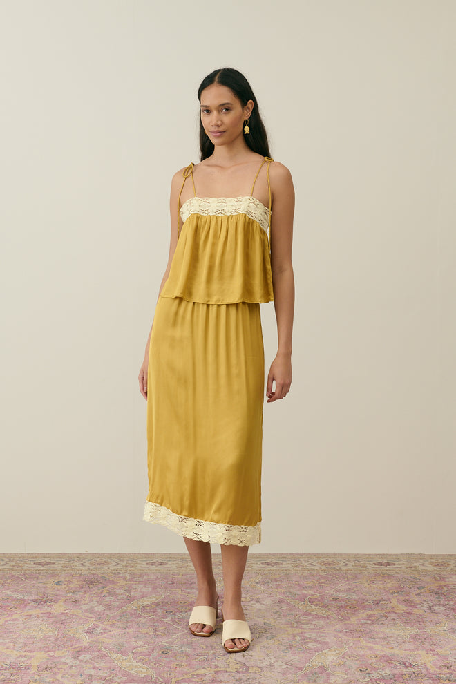Skirt Tamara Bronze - Louise Misha