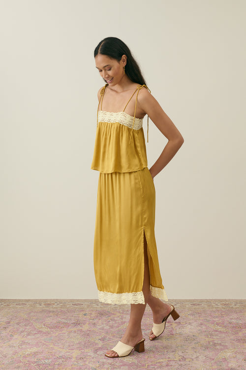 Skirt Tamara Bronze - Louise Misha
