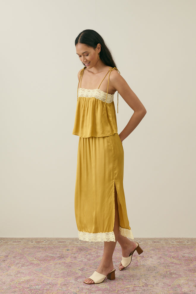 Skirt Tamara Bronze - Louise Misha