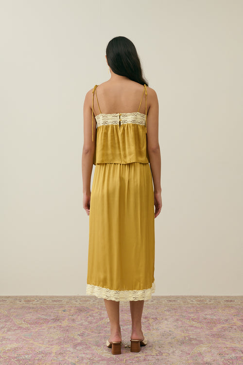 Skirt Tamara Bronze - Louise Misha