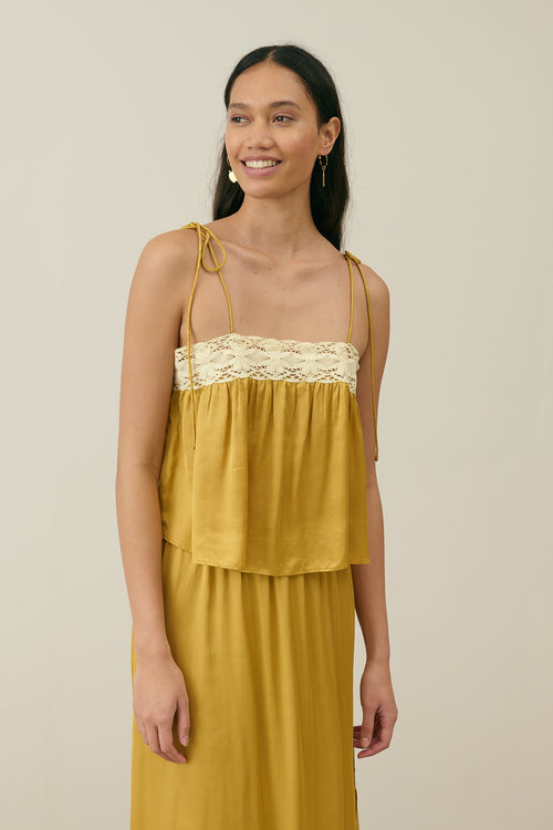 Skirt Tamara Bronze - Louise Misha