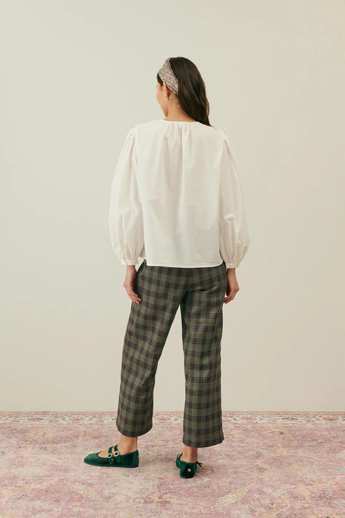 BLOUSE KITALLE OFF WHITE - LOUISE MISHA - Maison Torrini Paris