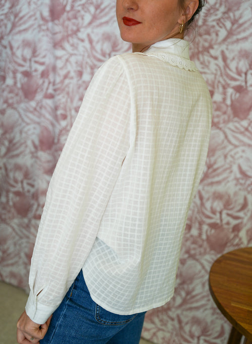 Blouse Lennie Dentelle - Off White