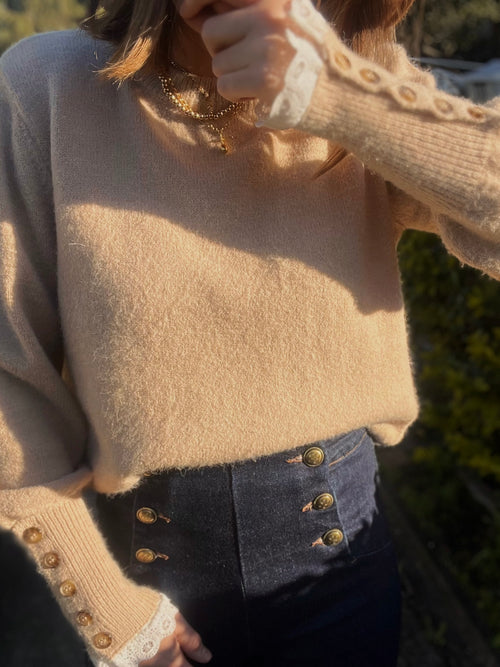 KNIT JUMPER ILAN BEIGE