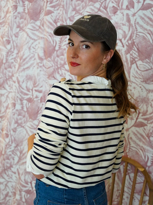 La Casquette "Amour" - Brown Wash