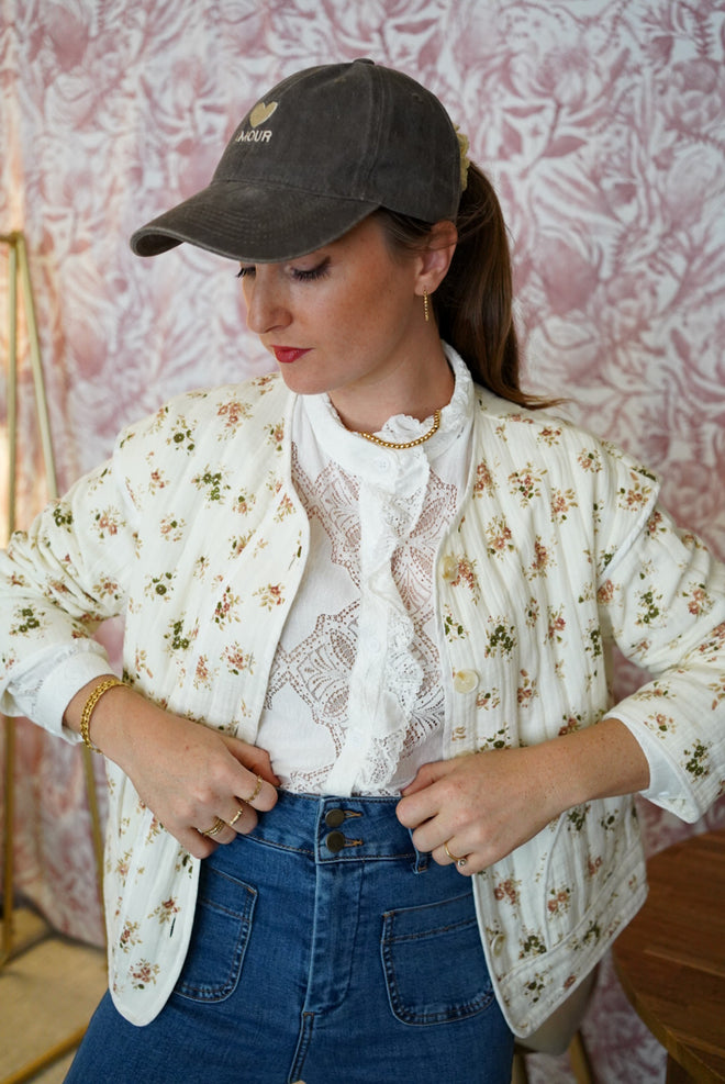 Blouse Leonie Dentelle - Ecru