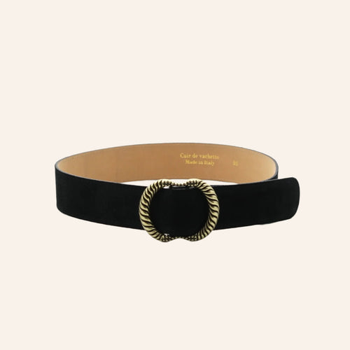 BELT LEATHER BELLA BLACK