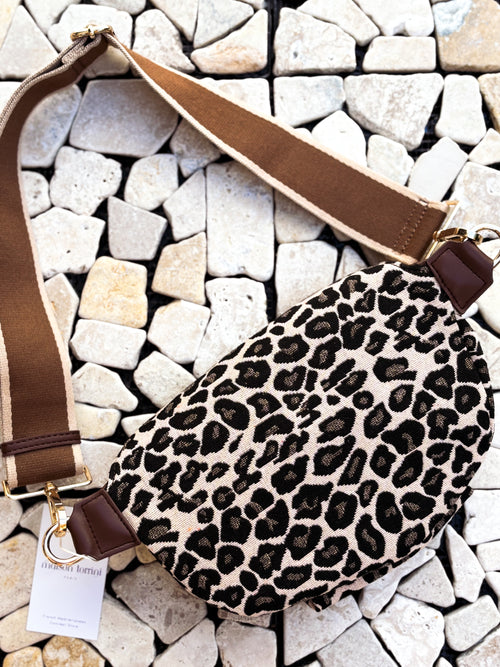 BUMBAG MARGOT LEOPARD BROWN/ECRU