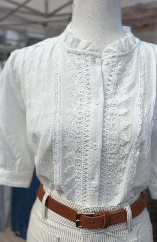 Blouse Josephine Ecru