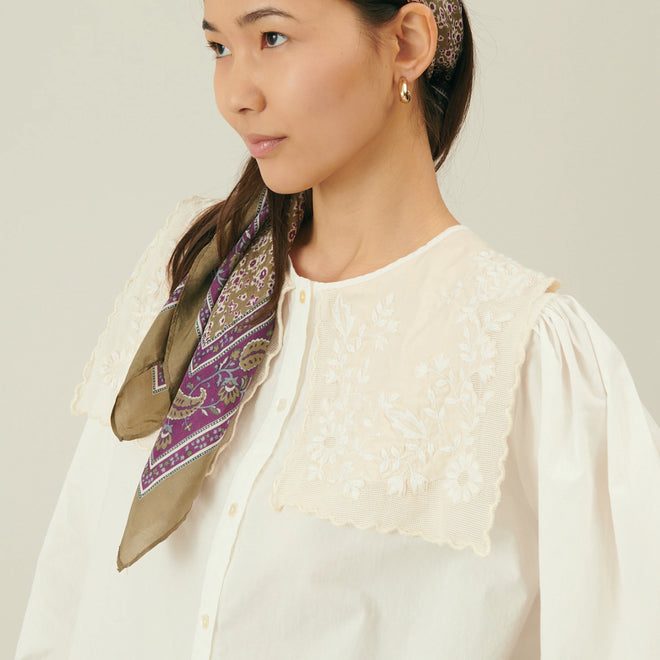 BLOUSE KITALLE OFF WHITE - LOUISE MISHA