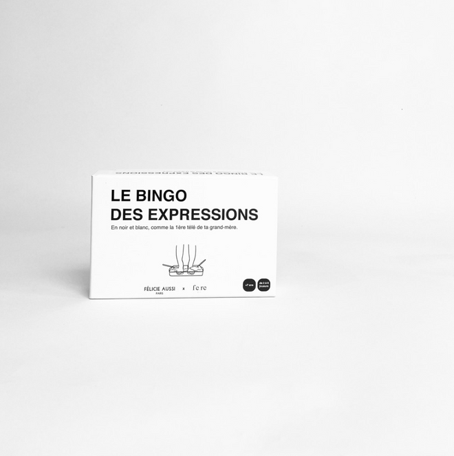 BINGO DES EXPRESSIONS - FRENCH EXPRESSIONS CARD GAME