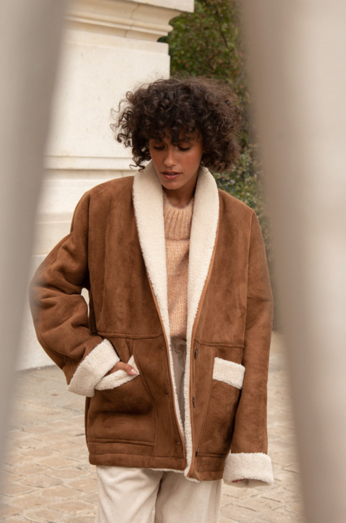 JACKET ZOELIE CAMEL