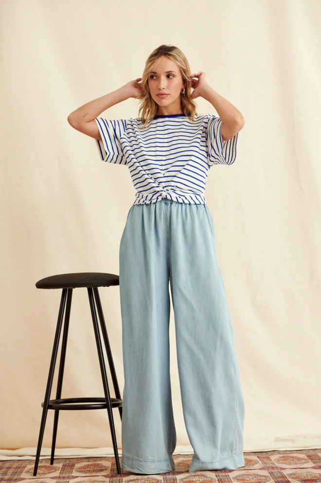 PANTS PIETRA WIDE BLUE