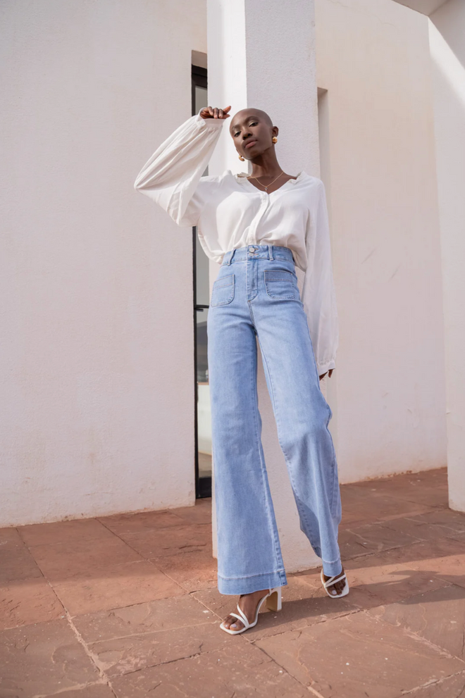 JEANS DORIAN BLEU FLARE