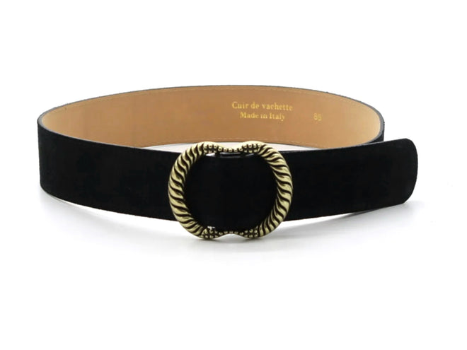 BELT LEATHER BELLA BLACK