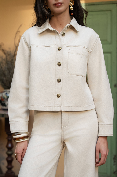Jacket Clarice Denim Natural