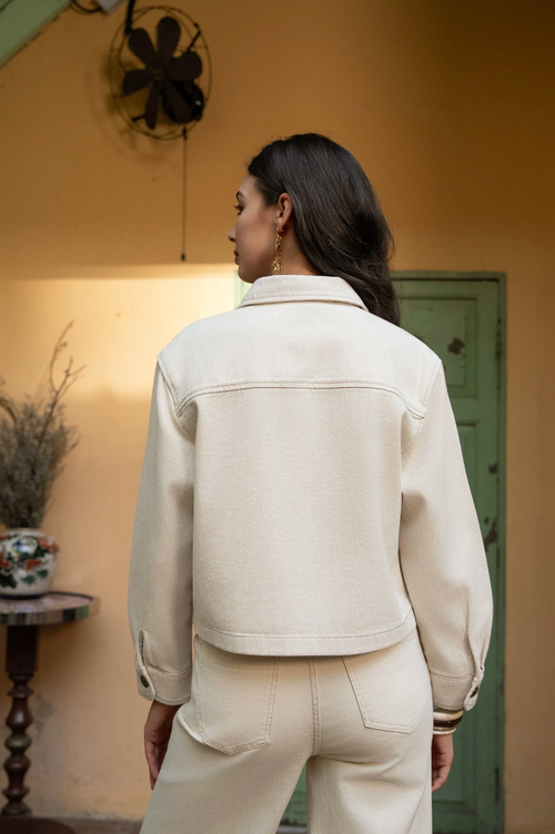 Jacket Clarice Denim Natural