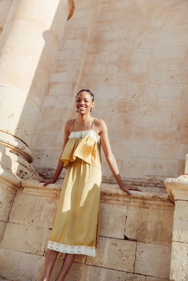 Skirt Tamara Bronze - Louise Misha