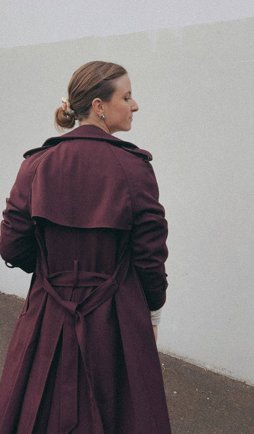 TRENCH JUDE BURGUNDY WINE